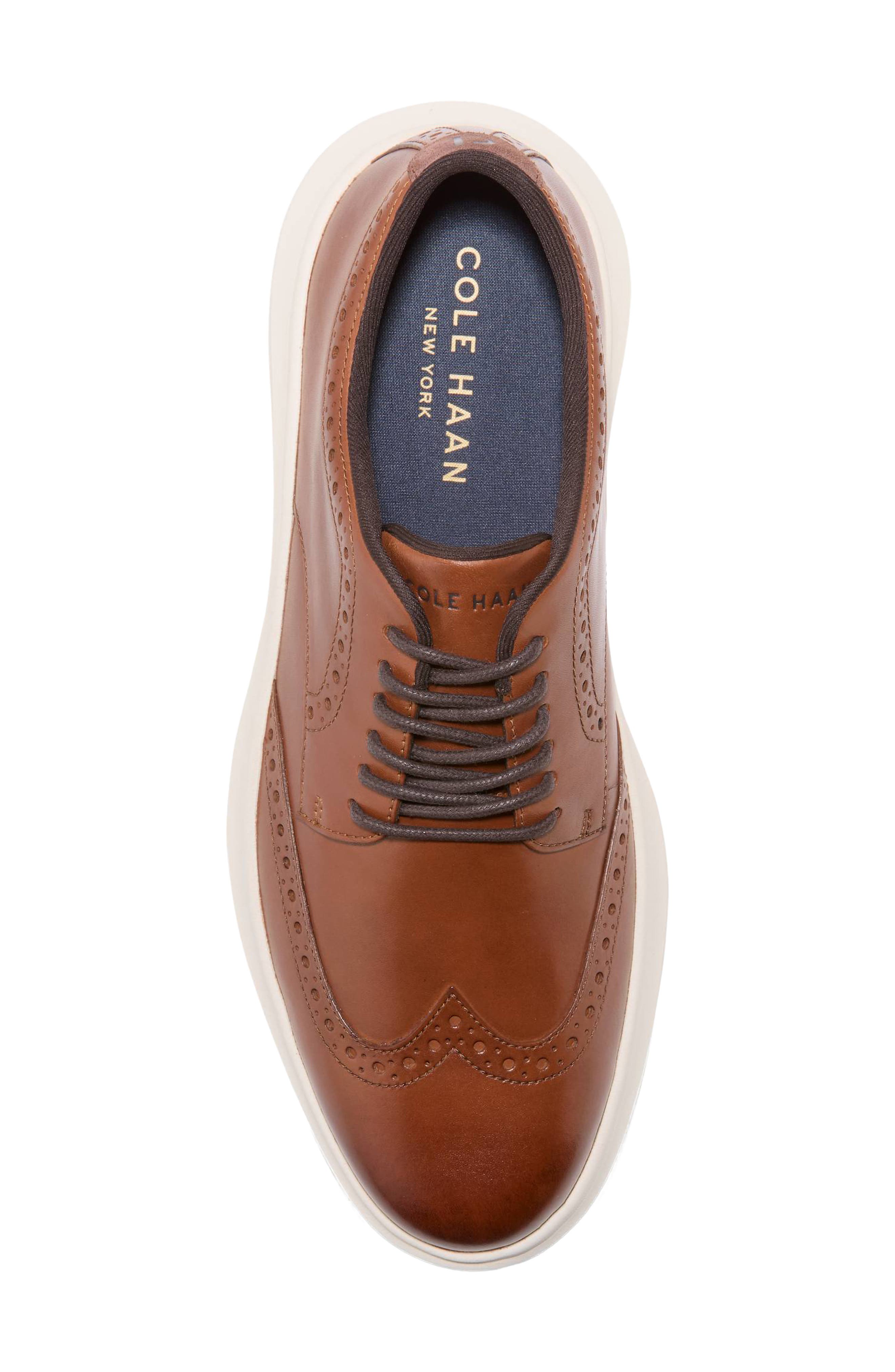 Grand Aerion Wingtip Oxford, Alternate, color, BRITISH TAN / IVORY