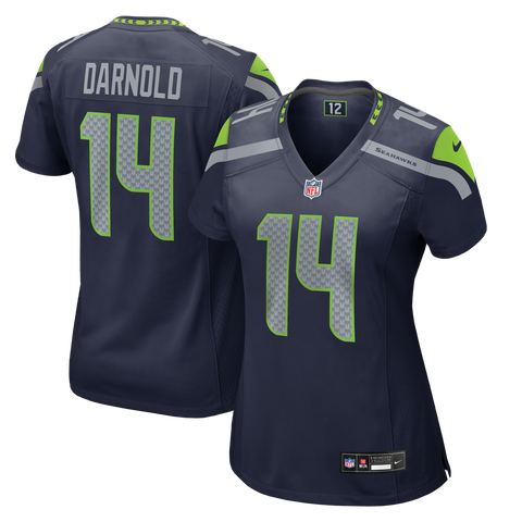 Women's Nike Sam Darnold College Navy Seattle Seahawks Team Game Jersey