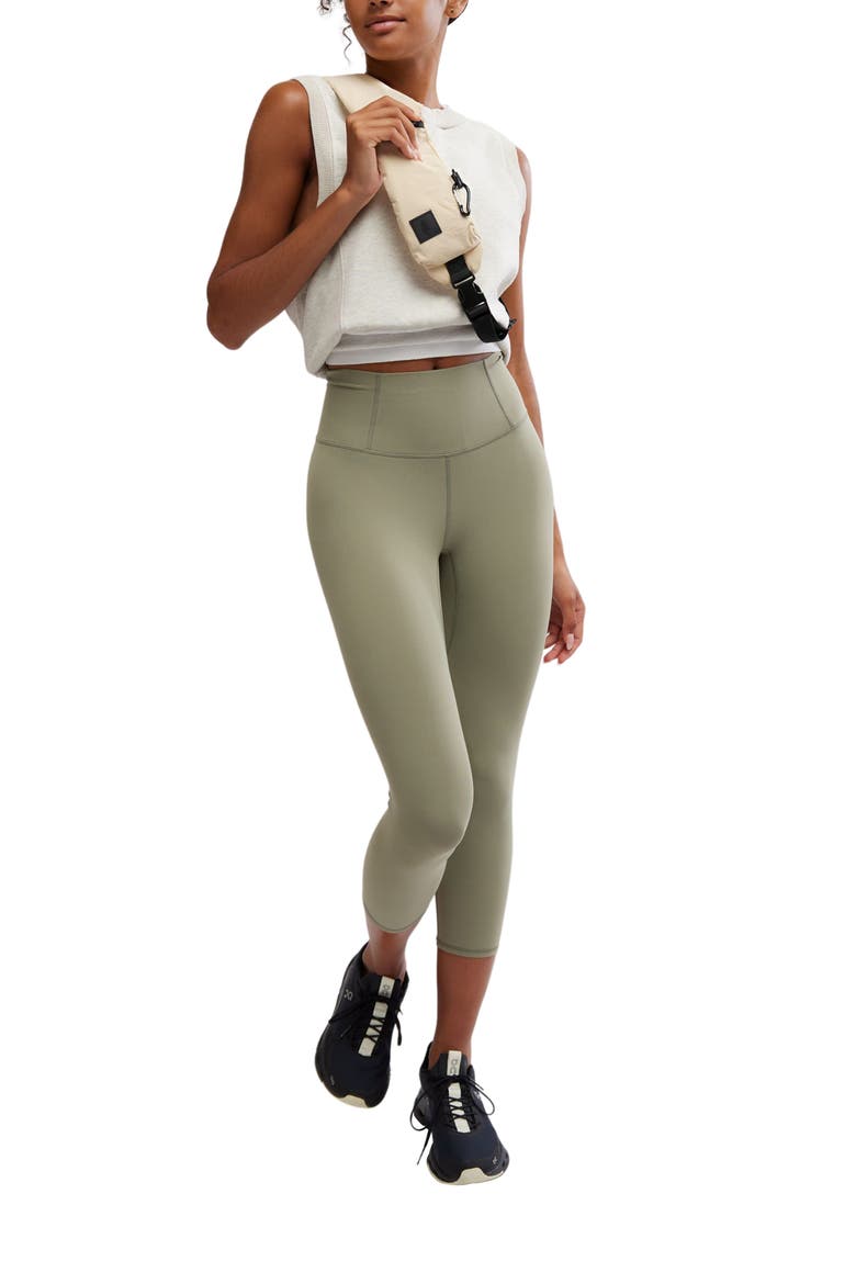 FP Movement Never Better Capri Leggings, Alternate, color, SAGE STONE