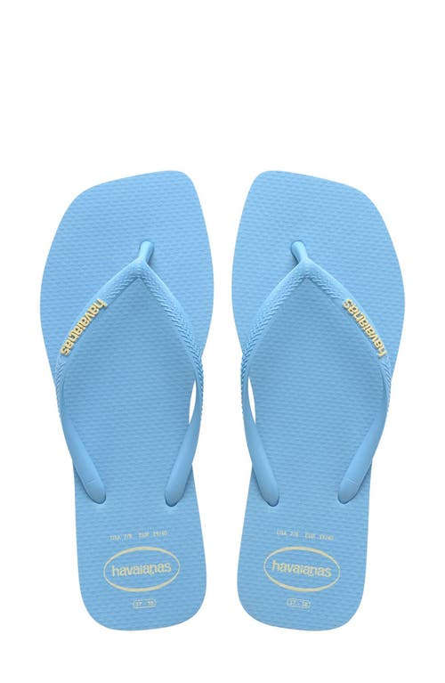 HAVAIANAS HAVAIANAS SLIM SQUARE LOGO FLIP FLOP