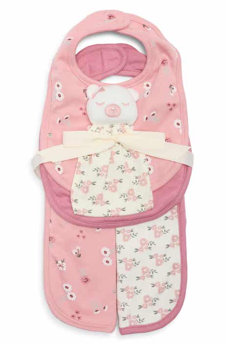 DREAMGRO 5-Piece Bibs & Burb Cloths Buddy Set