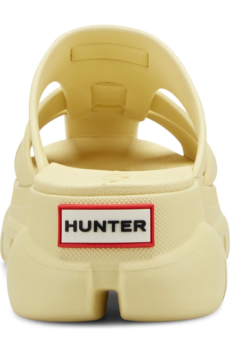 Hunter Bonnie Lug Sole Slip-On Shoe, Alternate, color, Yellow