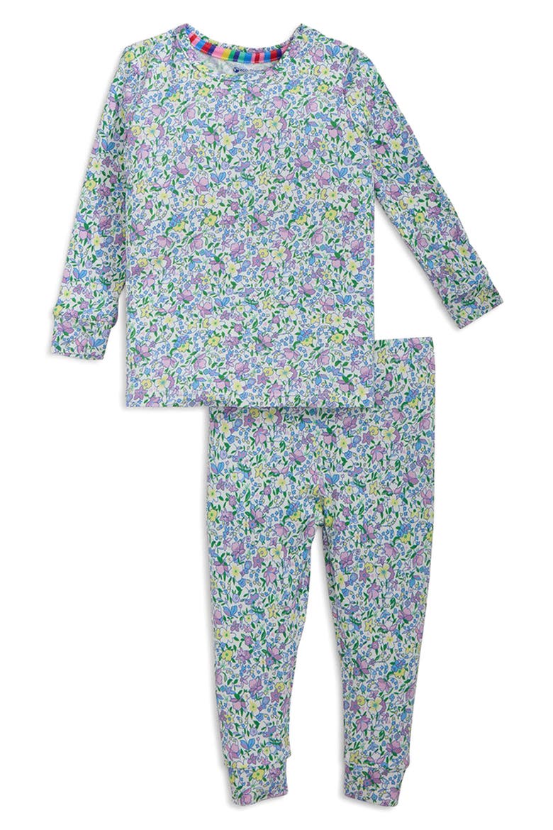 Kids' Lavinia Long Sleeve Two-Piece Fitted Pajamas, Alternate, color, LAVINIA
