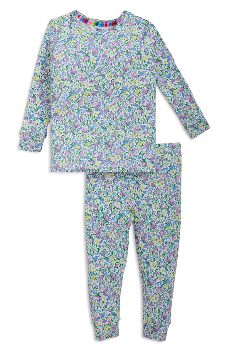 Magnetic Me Kids' Lavinia Long Sleeve Two-Piece Fitted Pajamas, Alternate, color, Lavinia