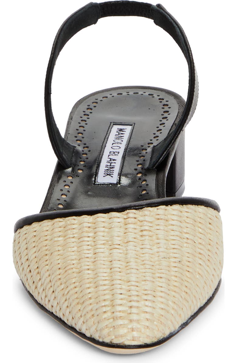 Manolo Blahnik Raffro Slingback Pump, Alternate, color,