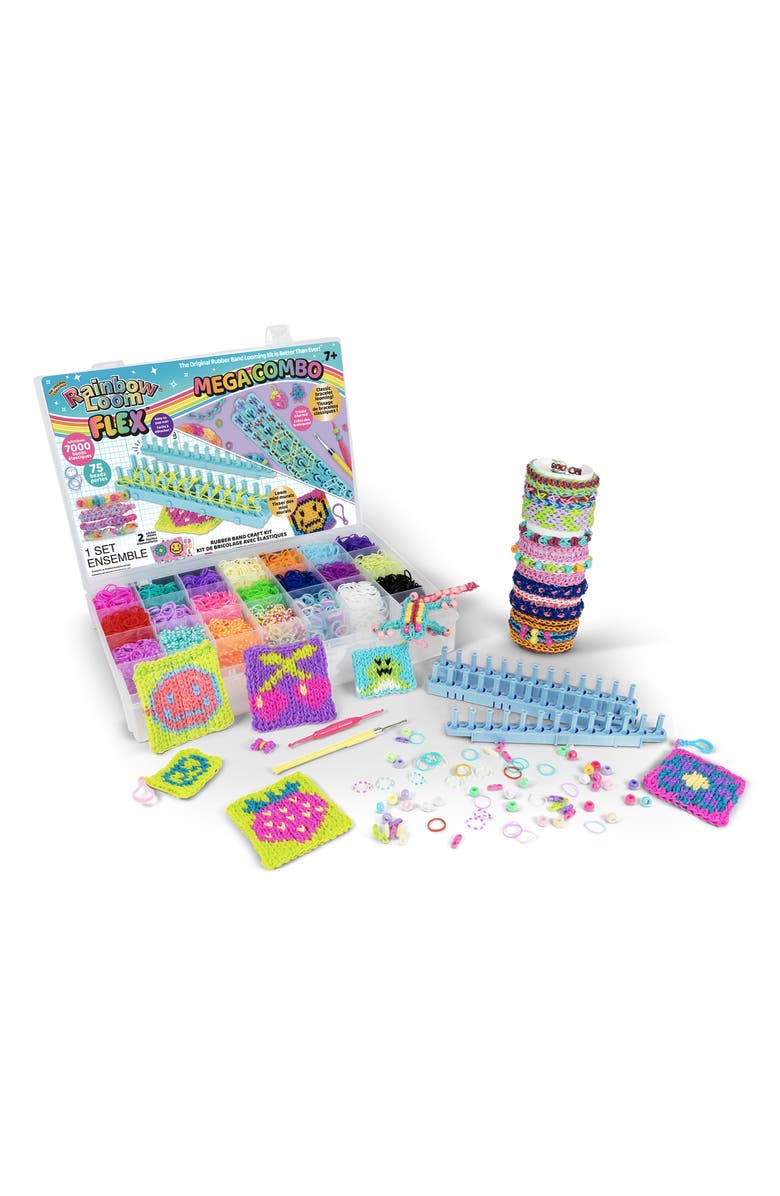 Rainbow Loom Flex Mega Combo Kit, Alternate, color, Open Miscellaneous