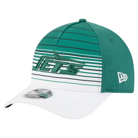 Men's New Era  White/Green New York Jets Adventure Gradient 9FORTY M-Crown A-Frame Adjustable Hat
