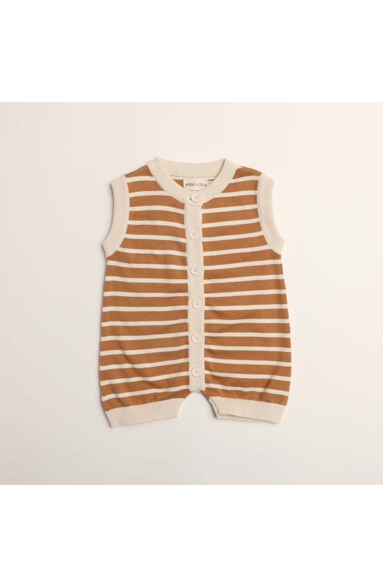 Winnie + Crew Thayer Jumpsuit, Main, color, Apple Cinnamon Stripe