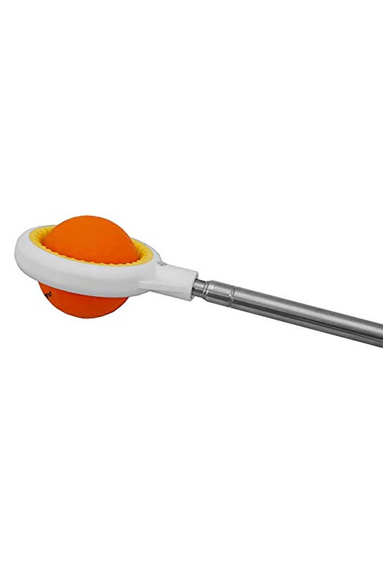Jawz 10ft w/14 ft Reach Ball Retriever, Alternate, color, Silver