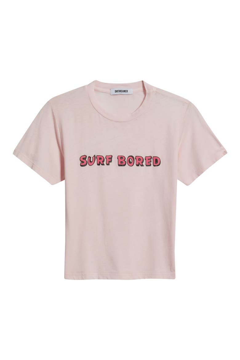 Surf Bored Burnout Graphic T-Shirt, Alternate, color, BALLET PINK