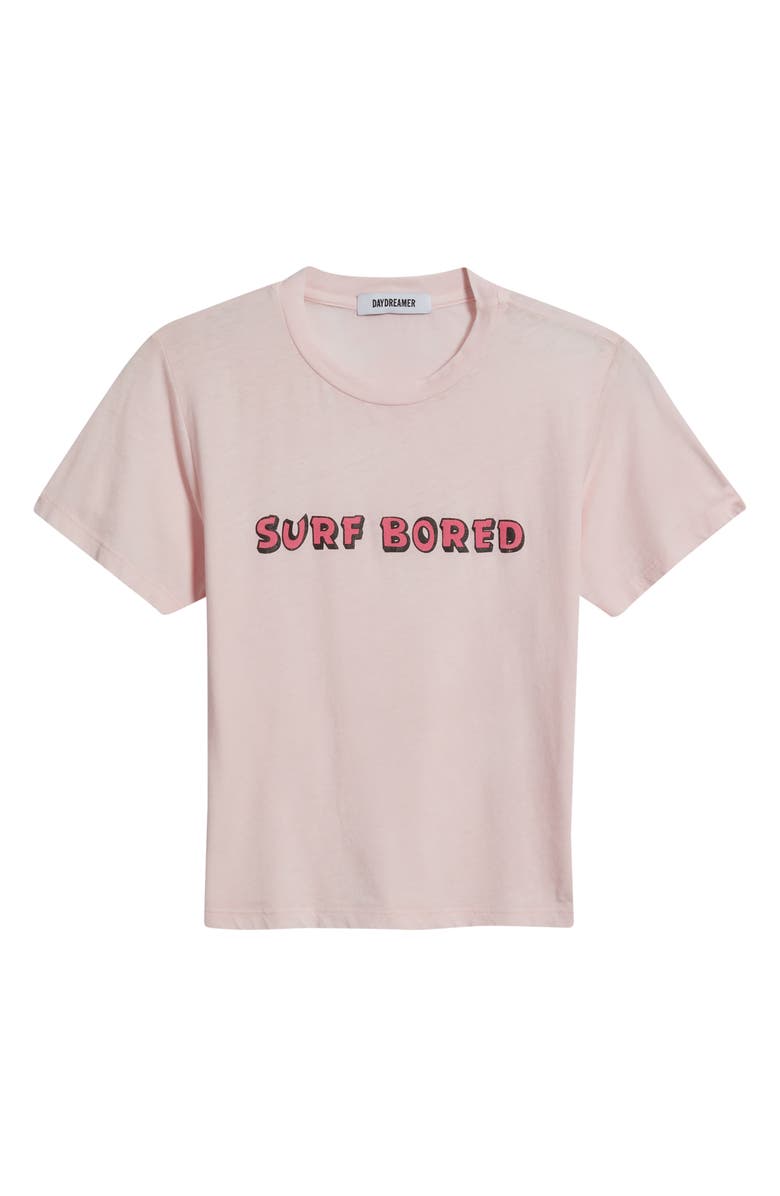 Daydreamer Surf Bored Burnout Graphic T-Shirt, Alternate, color, Ballet Pink