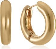 Ettika Chunky Huggie Hoop Earrings