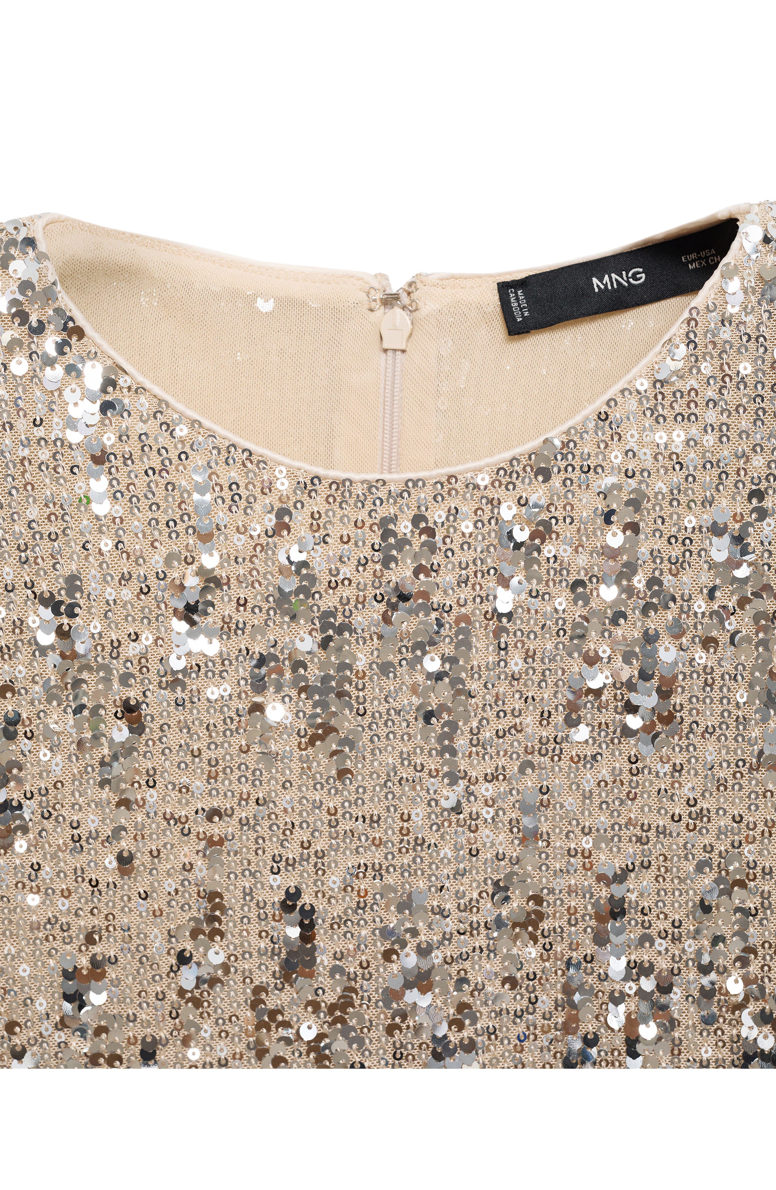 Sequin Long Sleeve T-Shirt - image 2