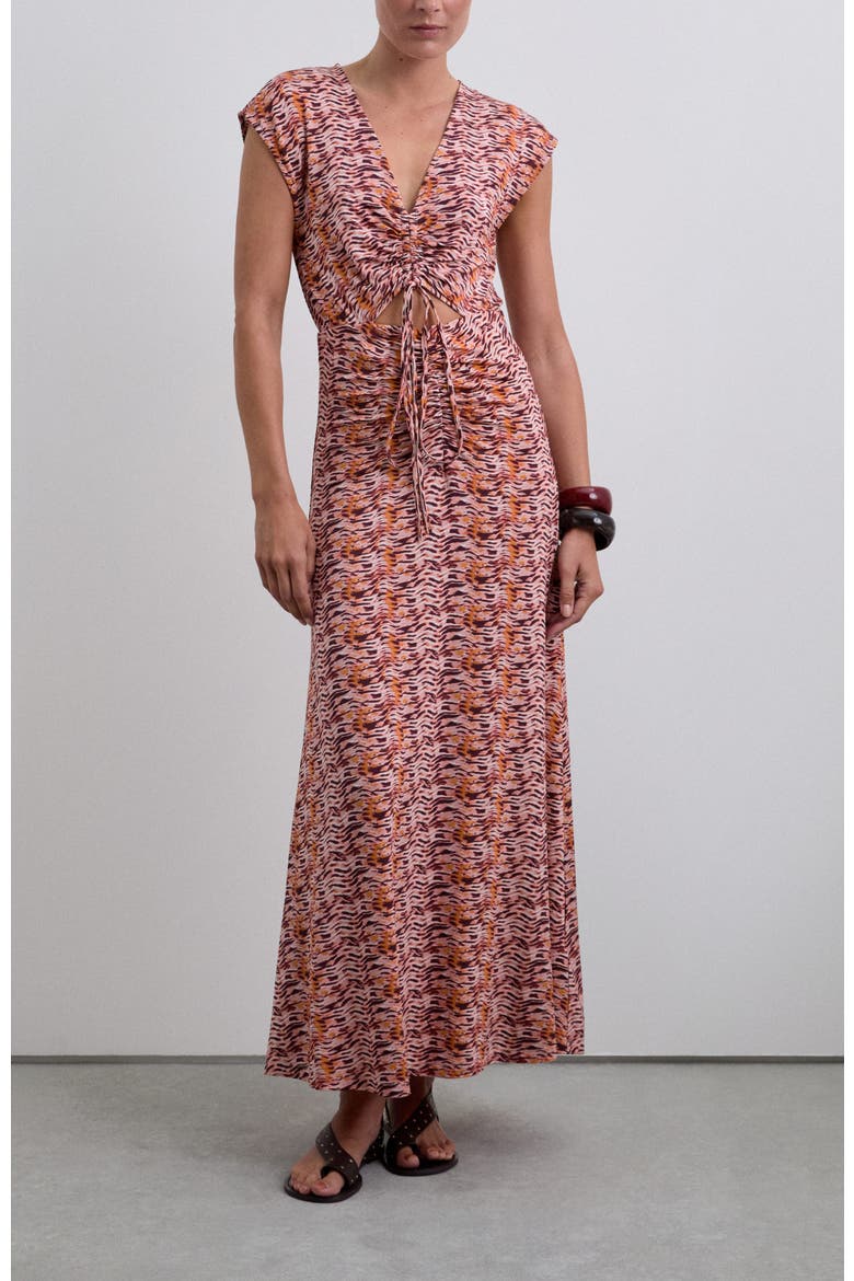 Cordzebfila Dress, Main, color, Animalprint