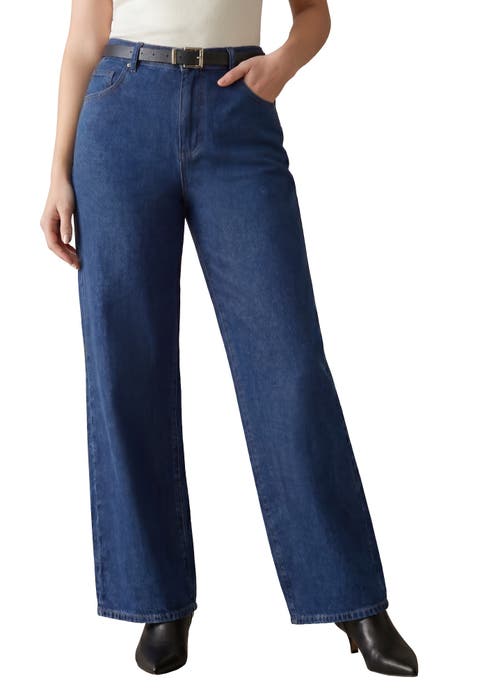 Classic Denim Wide Leg Jean