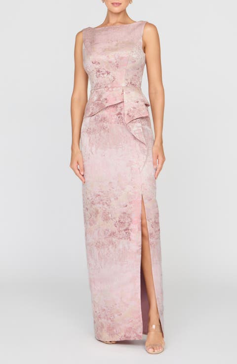Luciana Column Gown