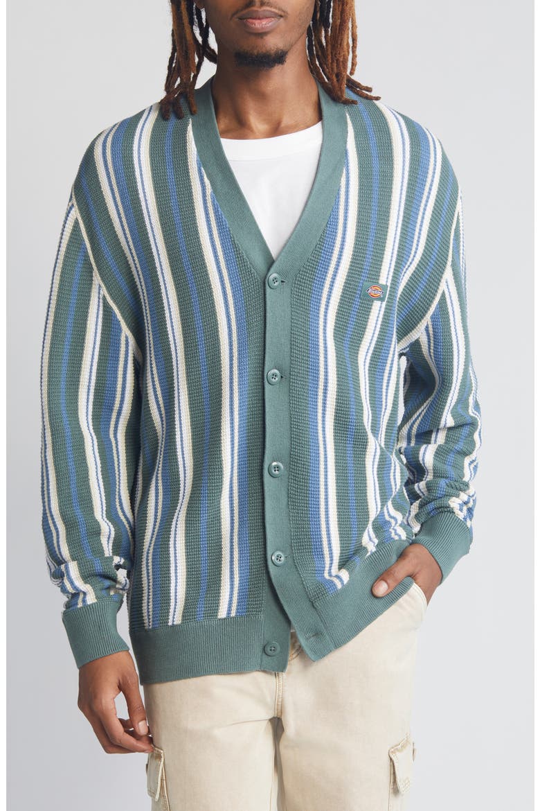 Glade Stripe Cotton Cardigan, Alternate, color, VARIOUS STRIPES