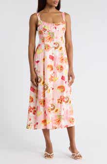 Blu Pepper Button-Up Sundress