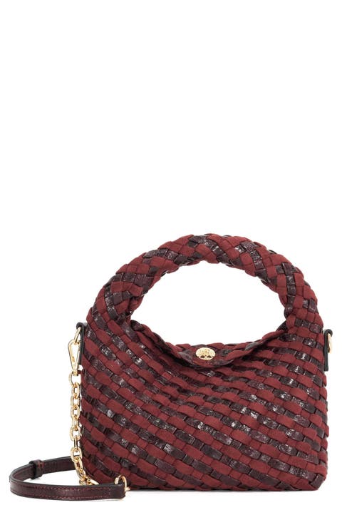 Dinkydeliberate Woven Top Handle Bag