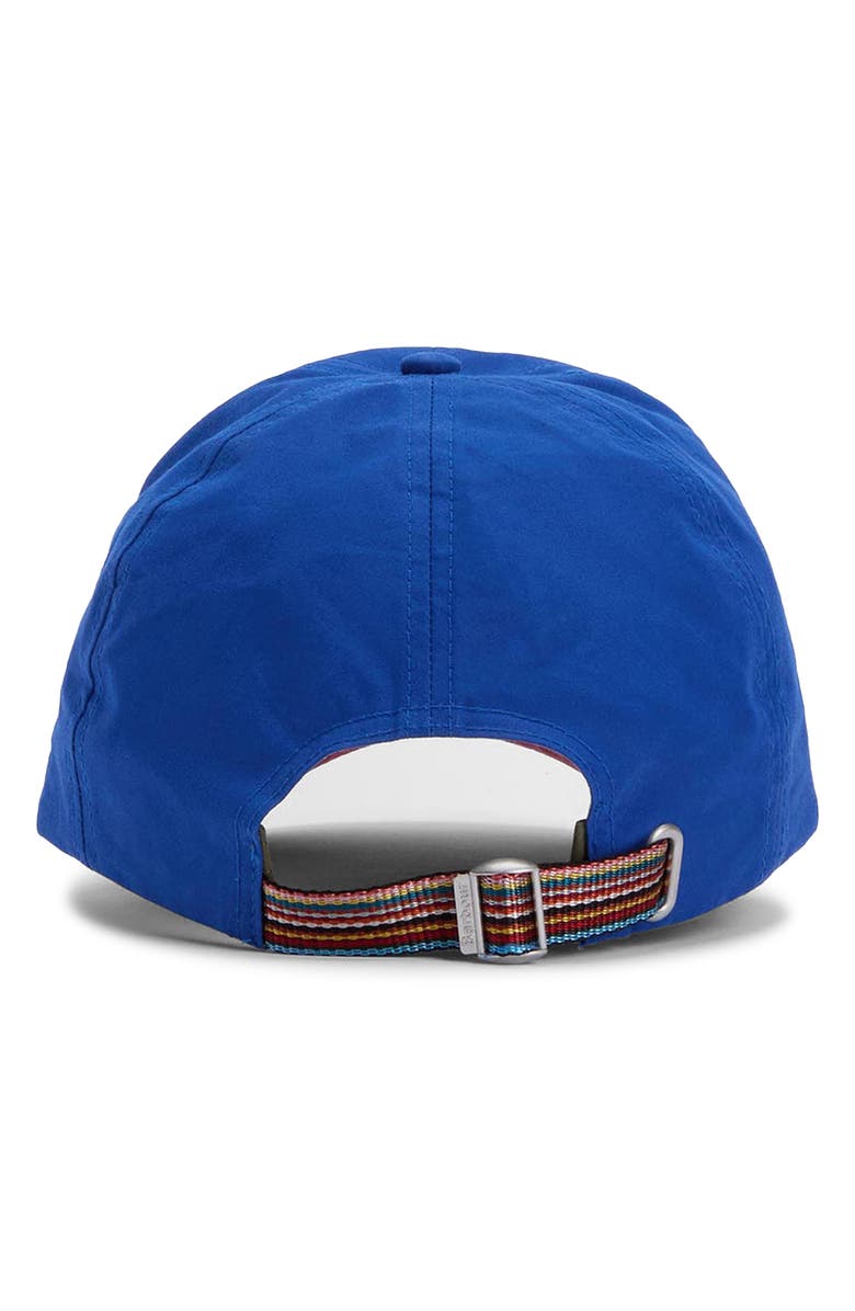 Barbour x Paul Smith Colorblock Adjustable Baseball Cap, Alternate, color, Royal Blue