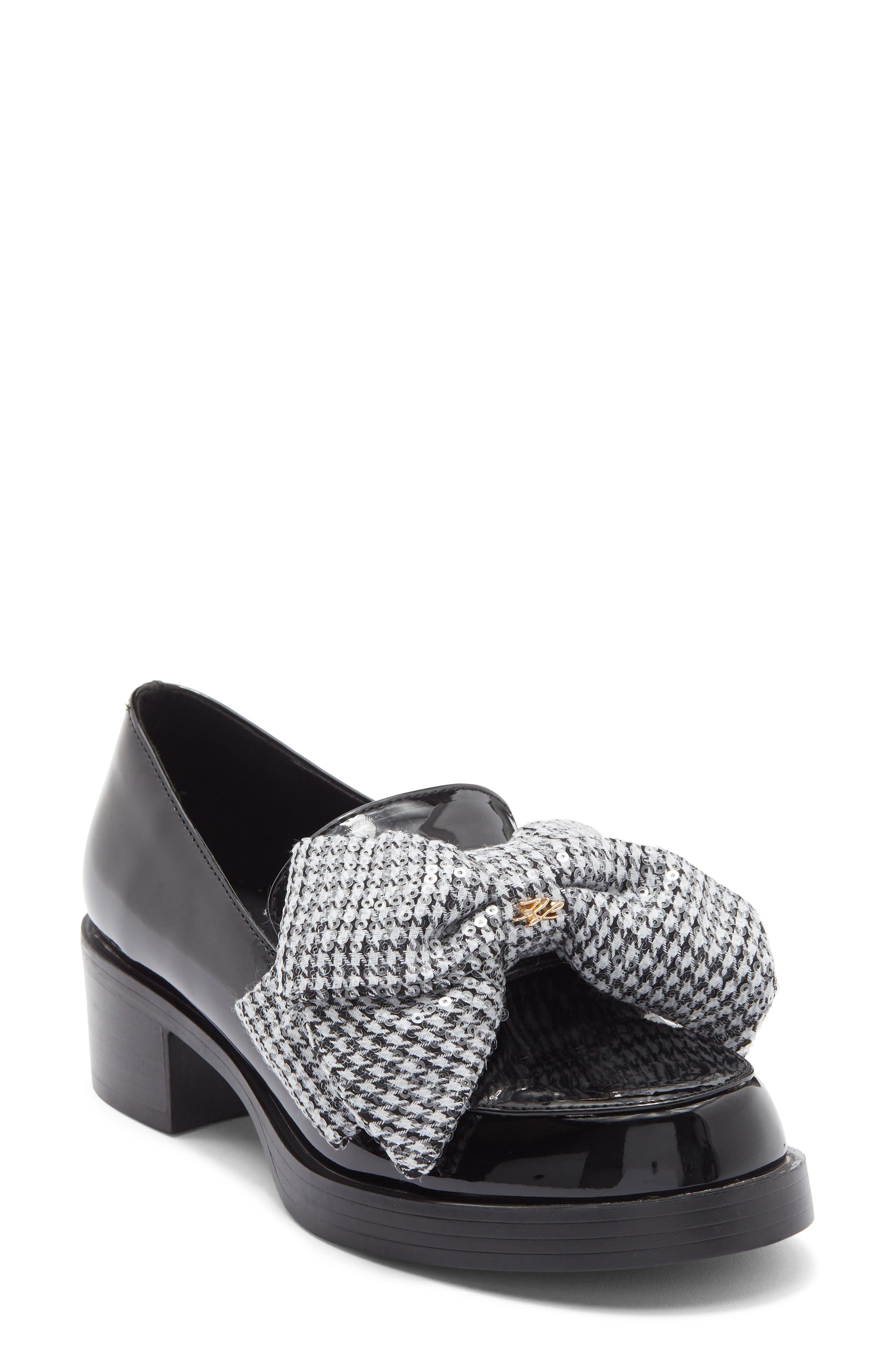 KARL LAGERFELD PARIS Camilia Bow Loafer