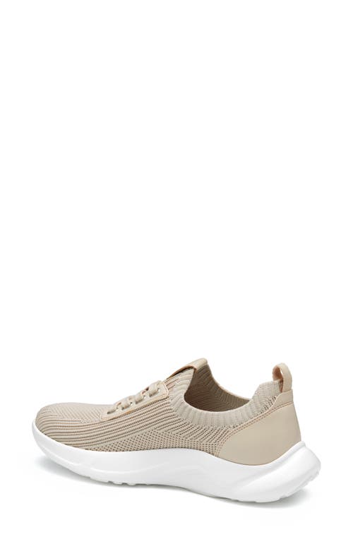 Johnston & Murphy Escape Knit Sneaker In Blush Knit
