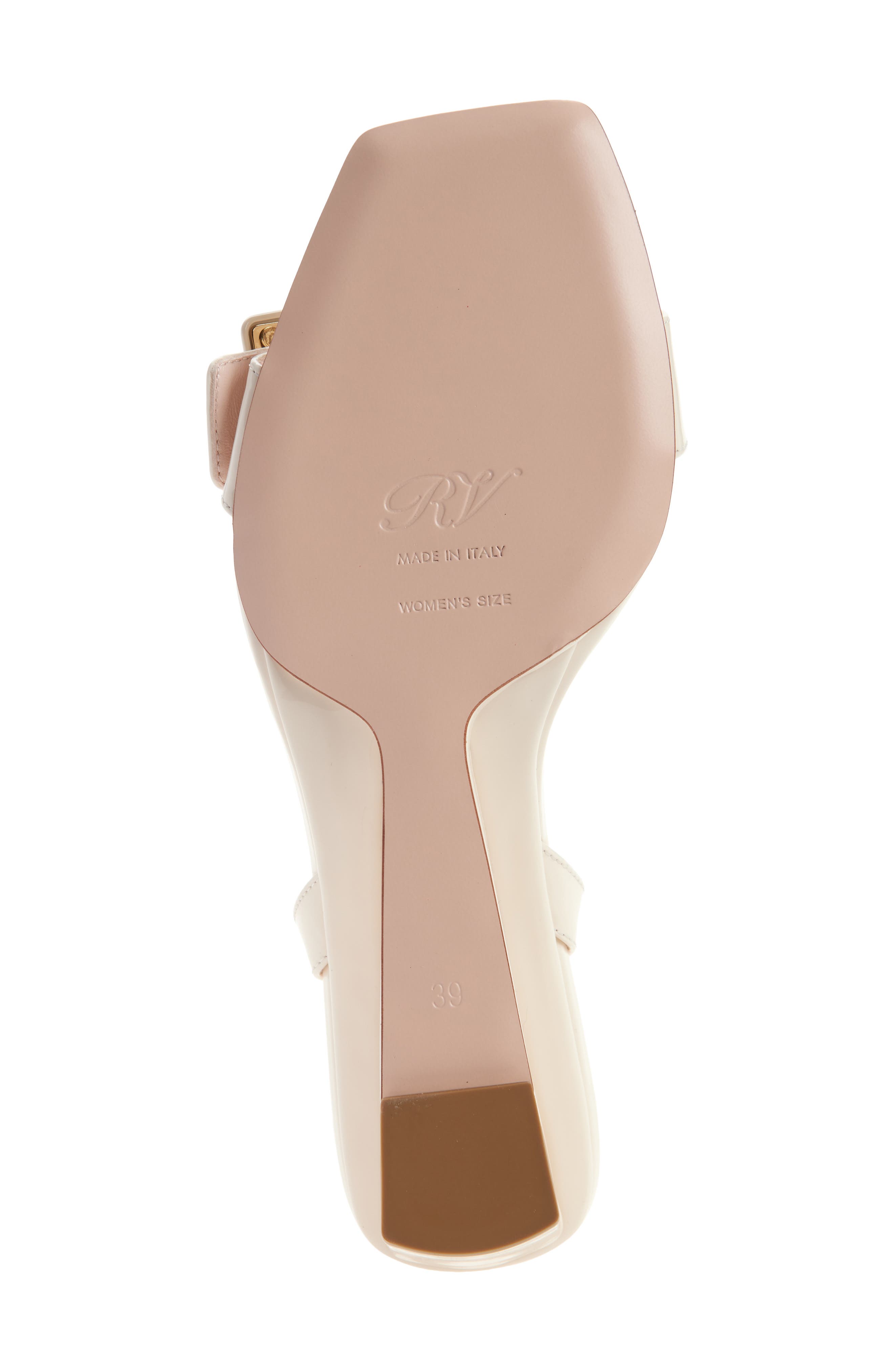 Roger Vivier Belle Vivier Ankle Strap Wedge Sandal, Alternate, color, Cire