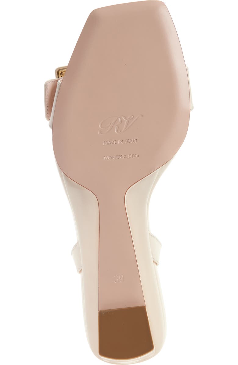 Roger Vivier Belle Vivier Ankle Strap Wedge Sandal, Alternate, color, Cire