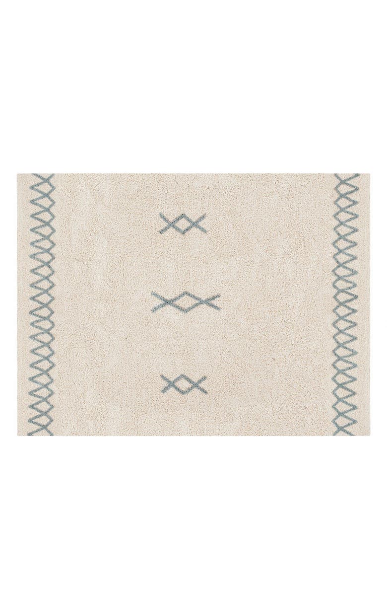 Lorena Canals Atlas Washable Cotton Blend Rug, Main, color,