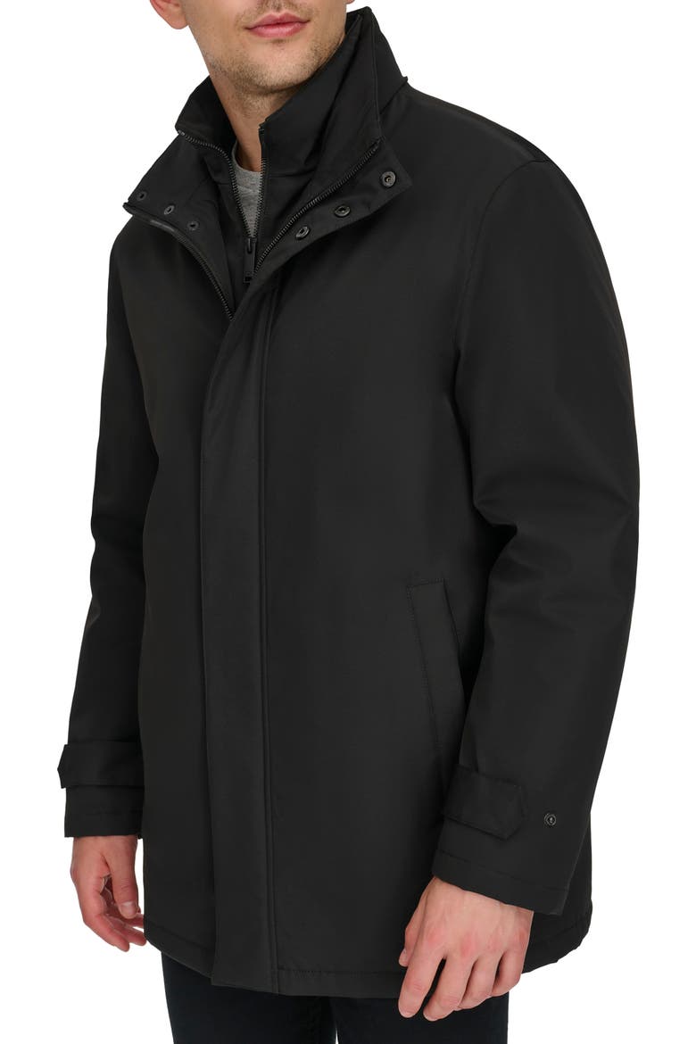 Flex Tech Commuter Coat, Alternate, color, BLACK