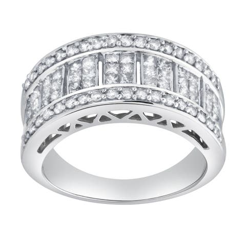 Illumina 1.25 Ct 10K Gold Diamond Band