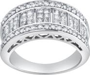 LuvMyJewelry Illumina 1.25 Ct 10K Gold Diamond Band