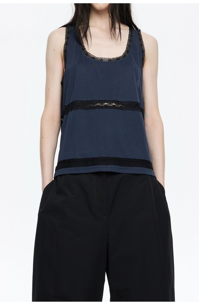 Bimba y Lola Lace top, Main, color, 