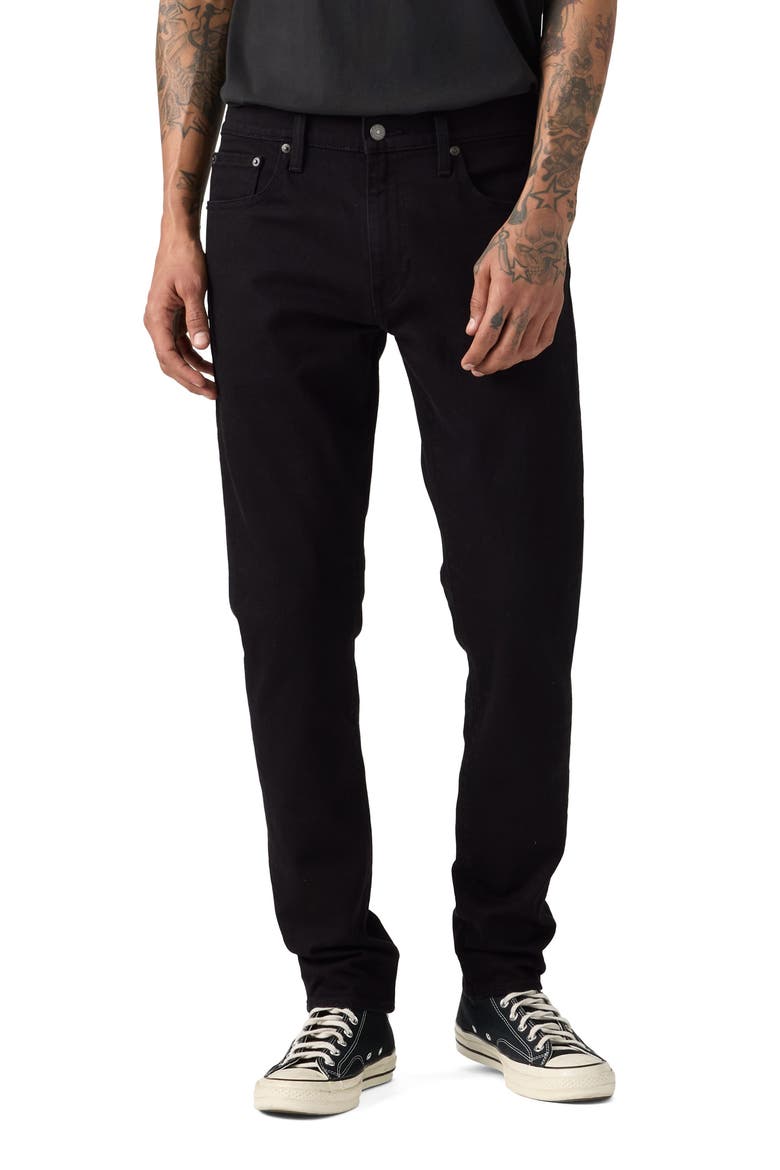 512 Slim Taper Jeans, Main, color, STA-BLACK