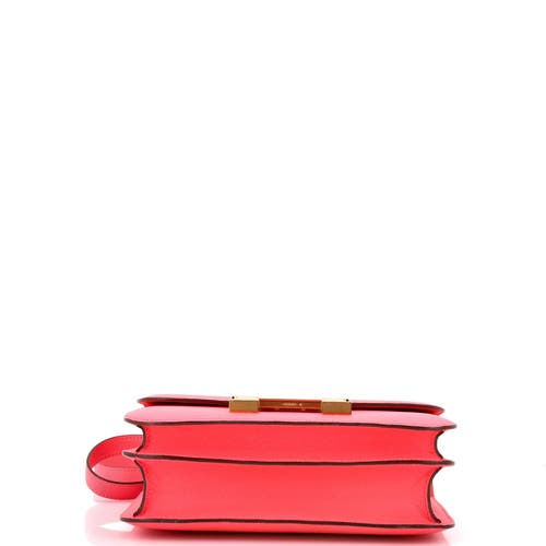 Pre-owned Hermes Hermes Constance Bag Epsom 24 In Pink