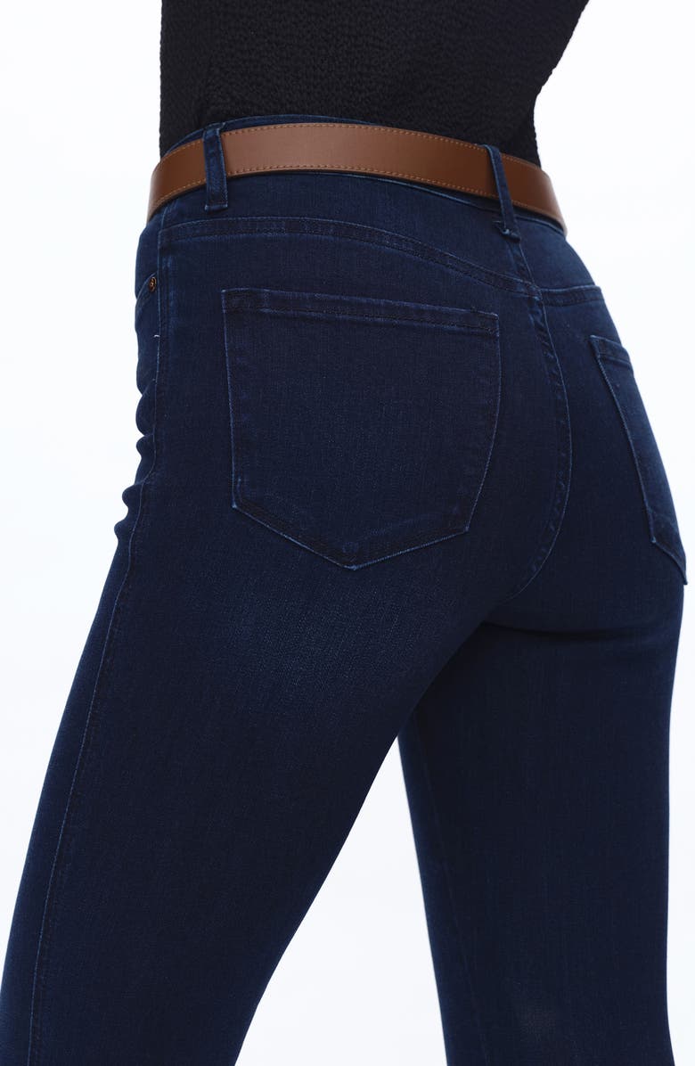 Bayeas High Waist Flare Jeans, Alternate, color, Dark Blue