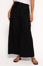 Petal & Pup Sadie Cotton & Linen Wide Leg Pants