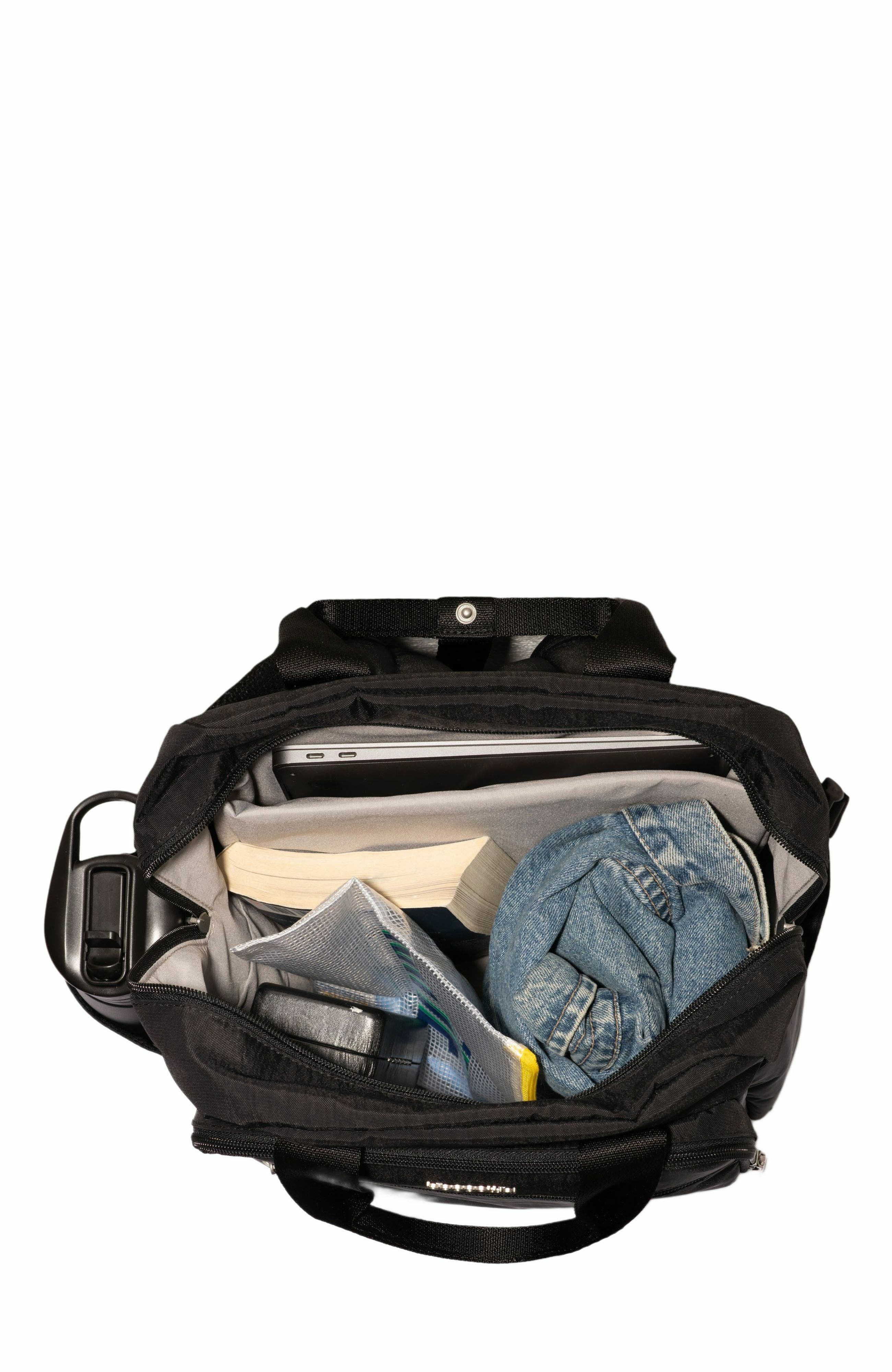 BAGGALLINI Commuter Laptop Backpack, Alternate, color, Black