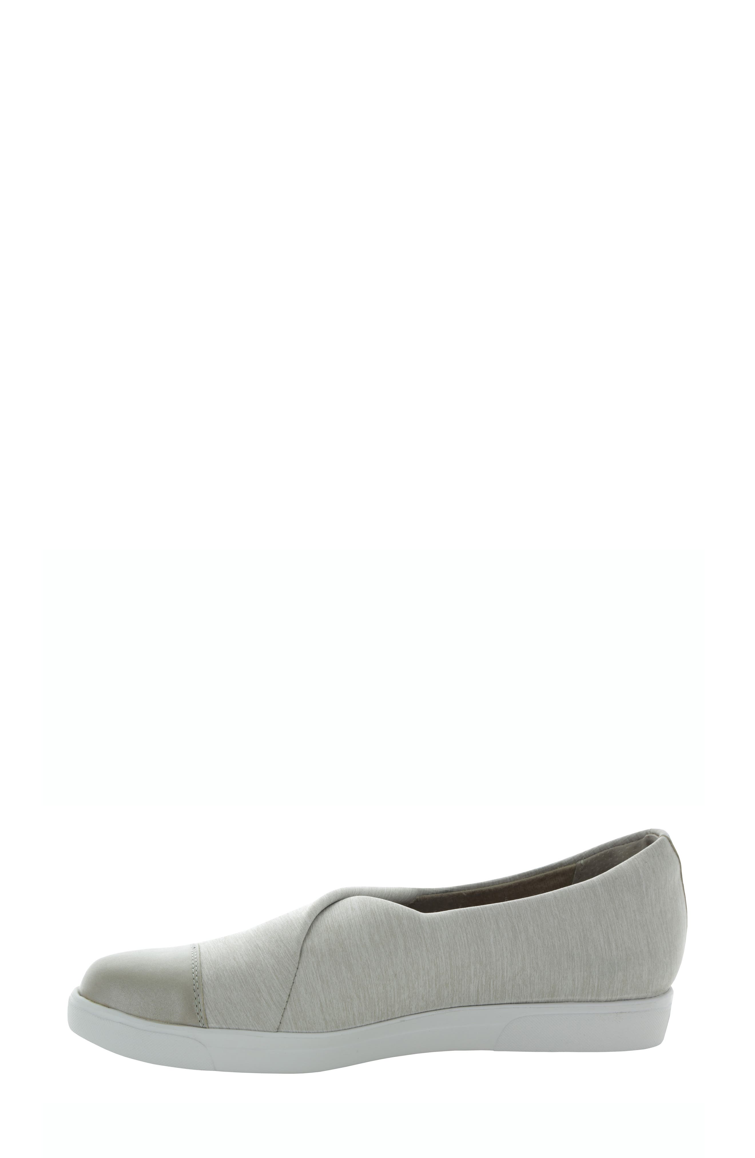 Plum Slip-On Flat - Multiple Widths Available, Alternate, color, CHAMPAGNE STRETCH FABRIC