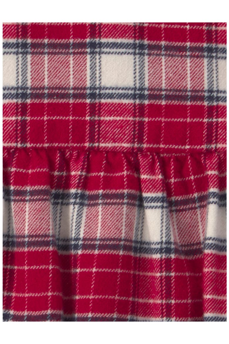 Kids' Plaid Jumper & Turtleneck Bodysuit Set, Alternate, color, RED PLAID