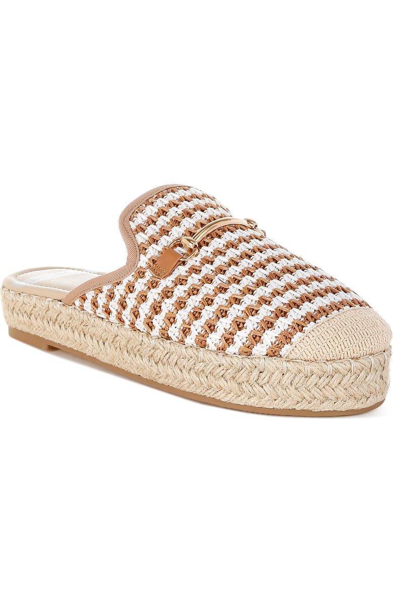 Rag & Co Himari Espadrille Bit Mule, Main, color, Brown