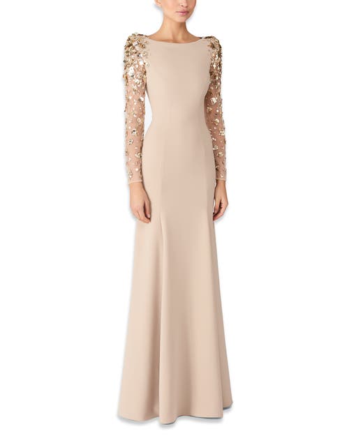 Jenny Packham Sylvia Maxi Dress In Pink