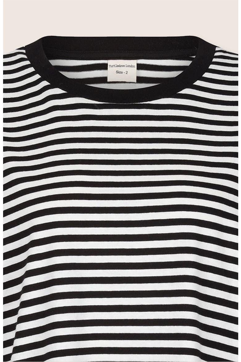 Organic Cotton Elsie Oversized T-Shirt, Alternate, color, Stripes