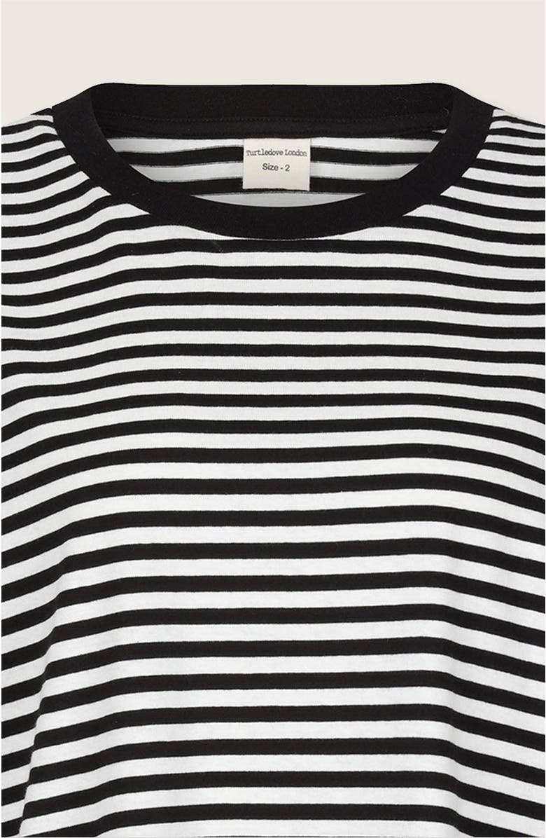 Turtledove London Organic Cotton Elsie Oversized T-Shirt, Alternate, color, Stripes