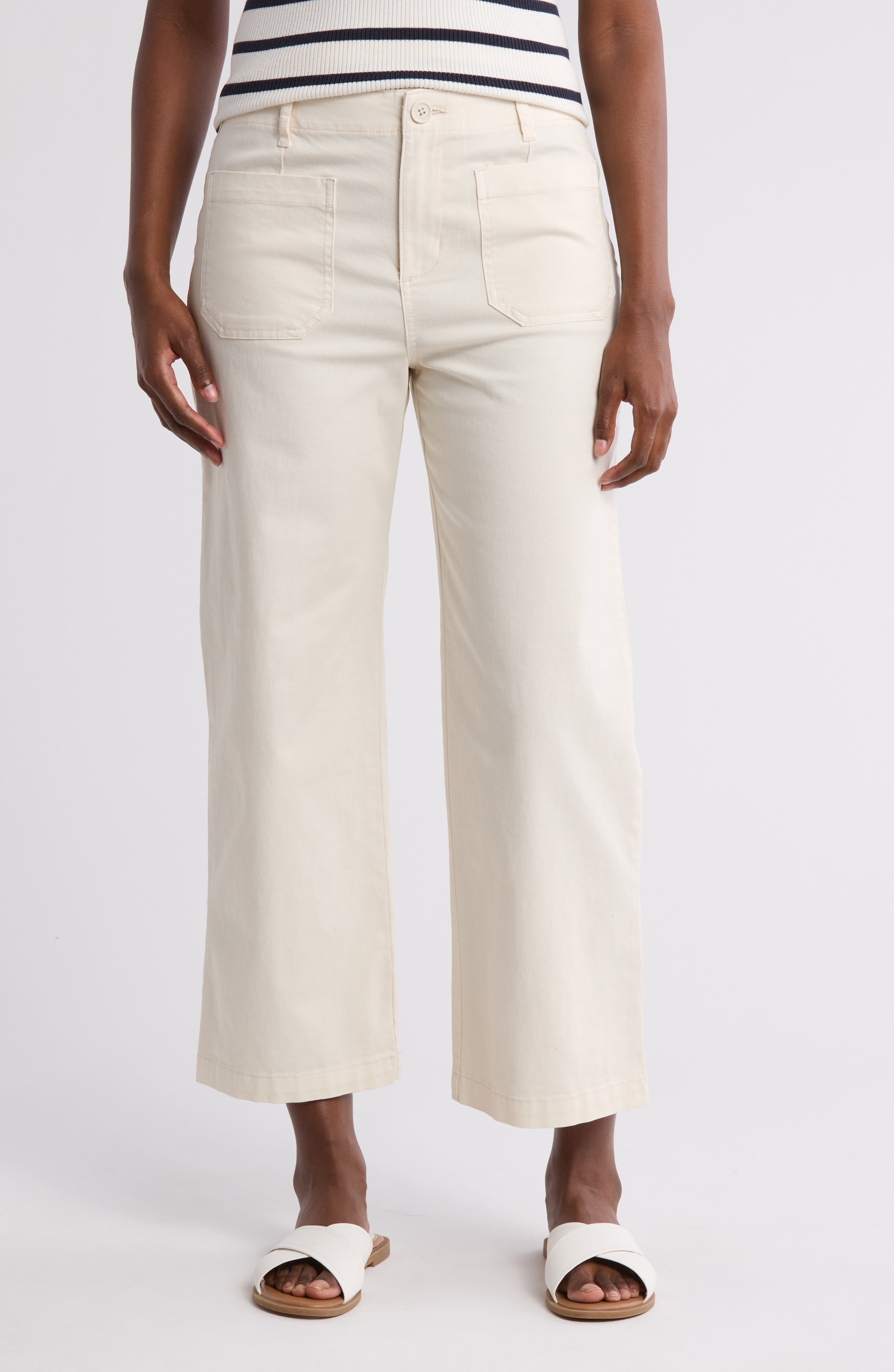 Supernova Crop Wide Leg Pants