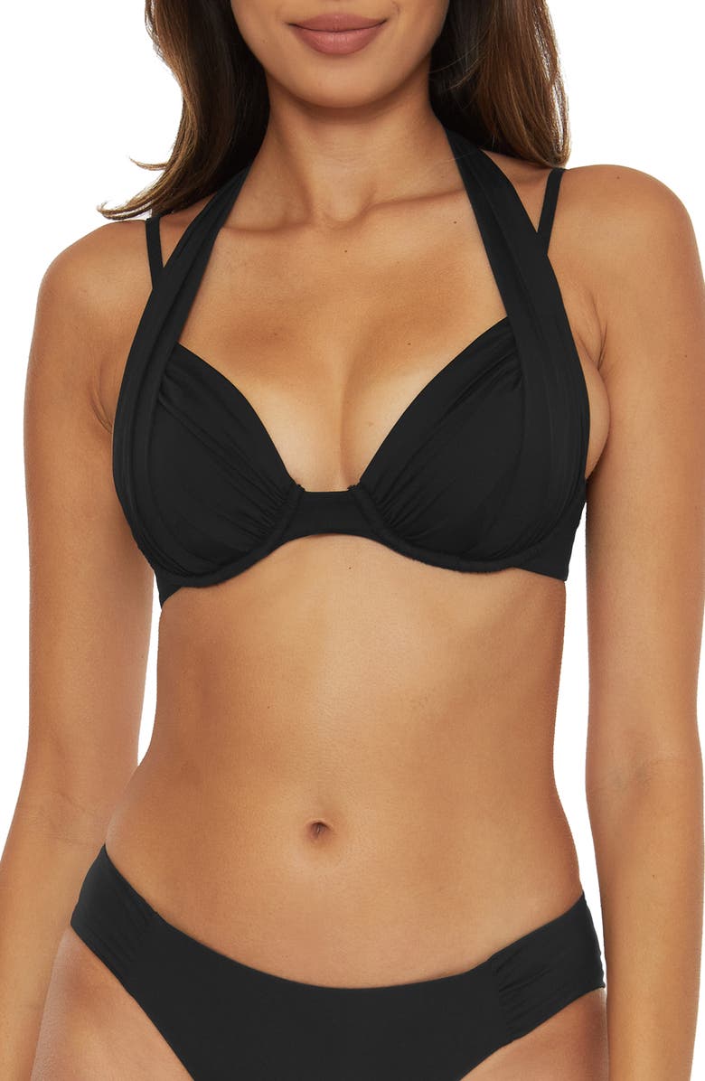 Becca Color Code Underwire Bikini Top, Main, color, 