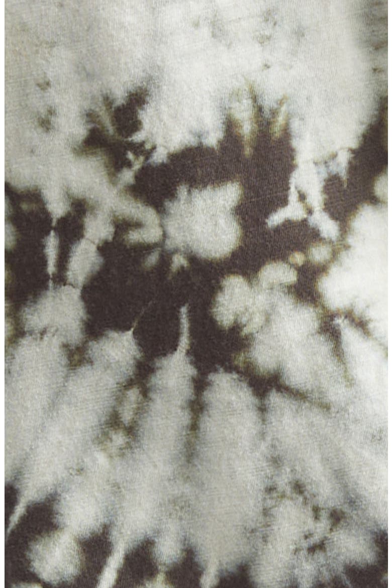 Mia Tie Dye Tissue T-Shirt, Alternate, color, CAPER MULTI