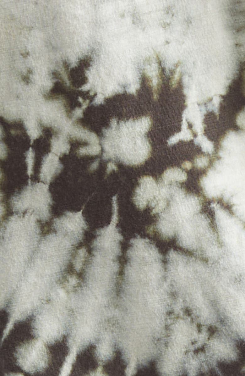 Proenza Schouler Mia Tie Dye Tissue T-Shirt, Alternate, color, Caper Multi