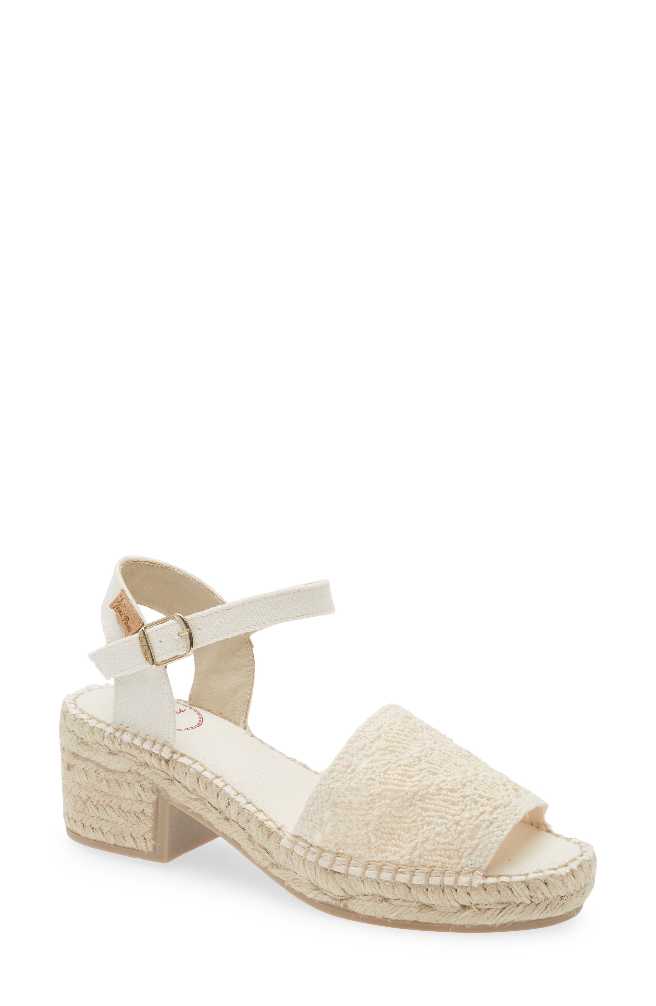 Toni Pons Dorotea Ankle Strap Platform Sandal, Main, color, Cru