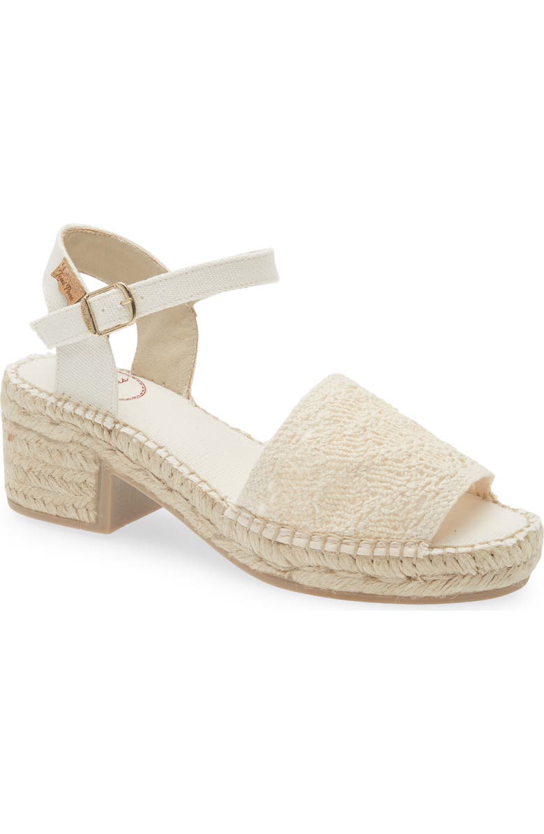 Toni Pons Dorotea Ankle Strap Platform Sandal, Main, color, Cru